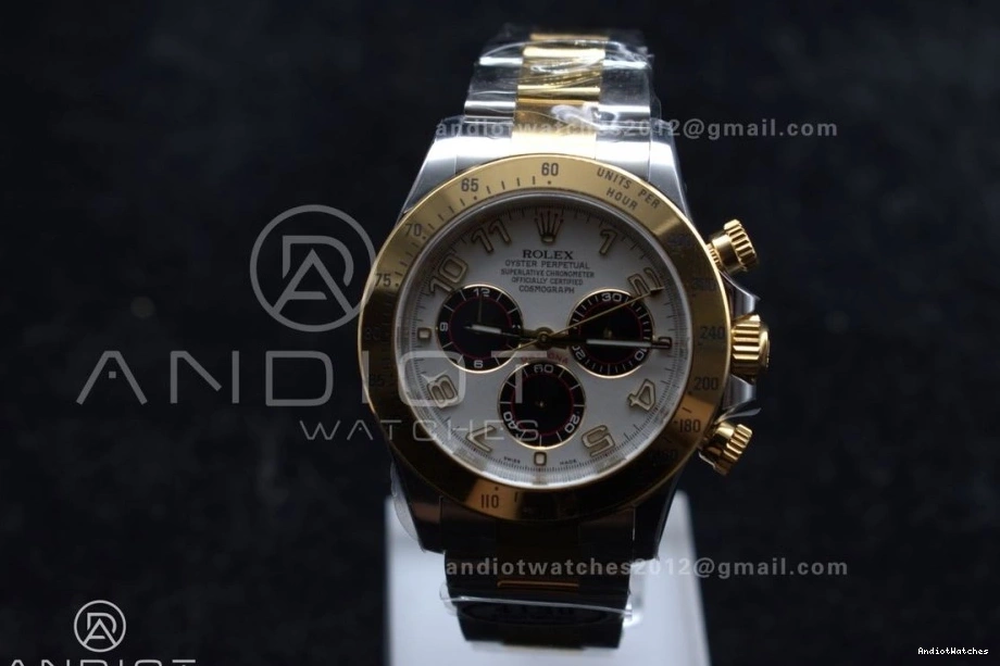 YG SS Dial Clean Daytona GoodFit Markers Best SA4130 V Arabic 737 Edition on 1:1 White Bracelet 116503 1022
